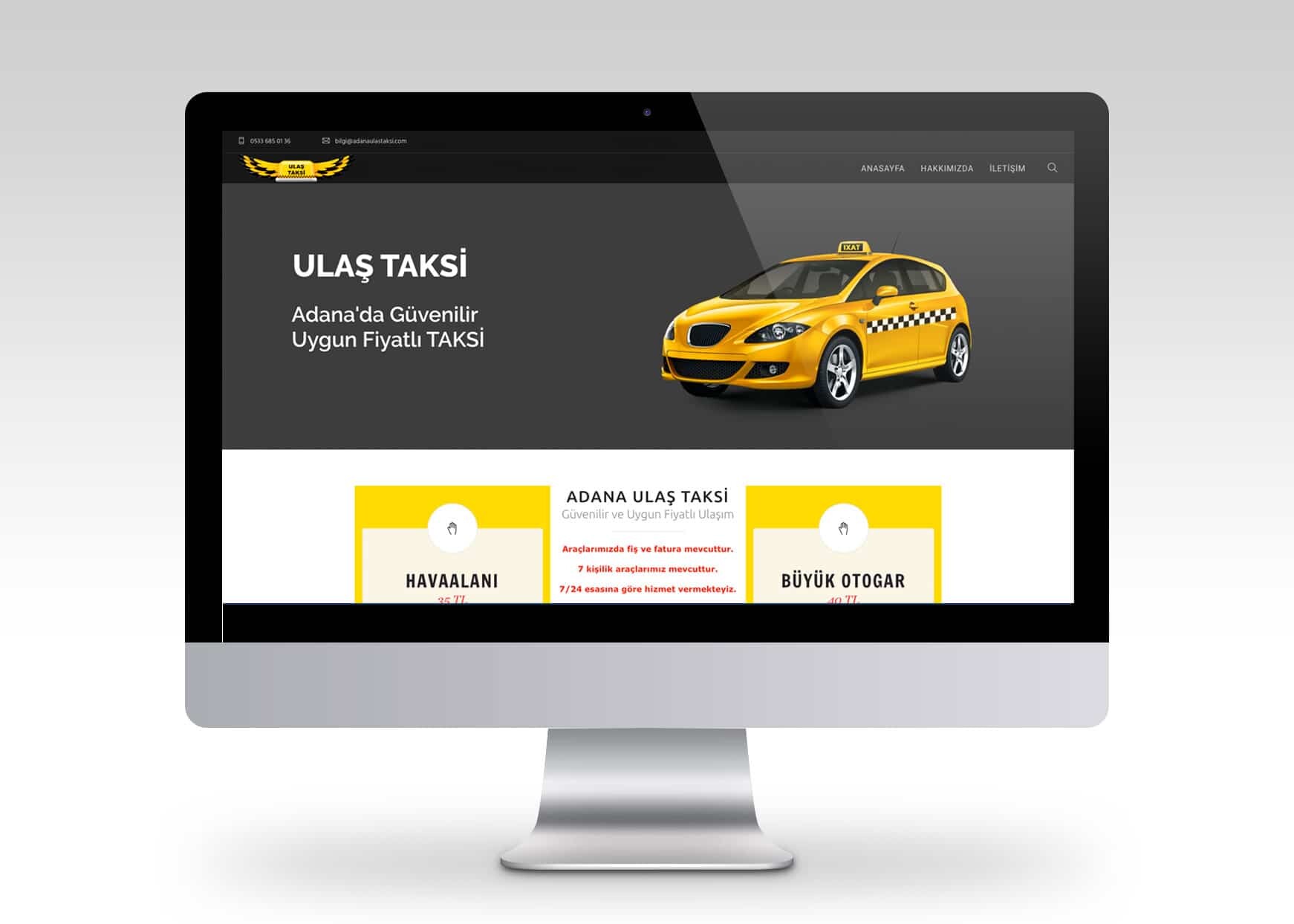 Taksi Duragi Web Tasarim