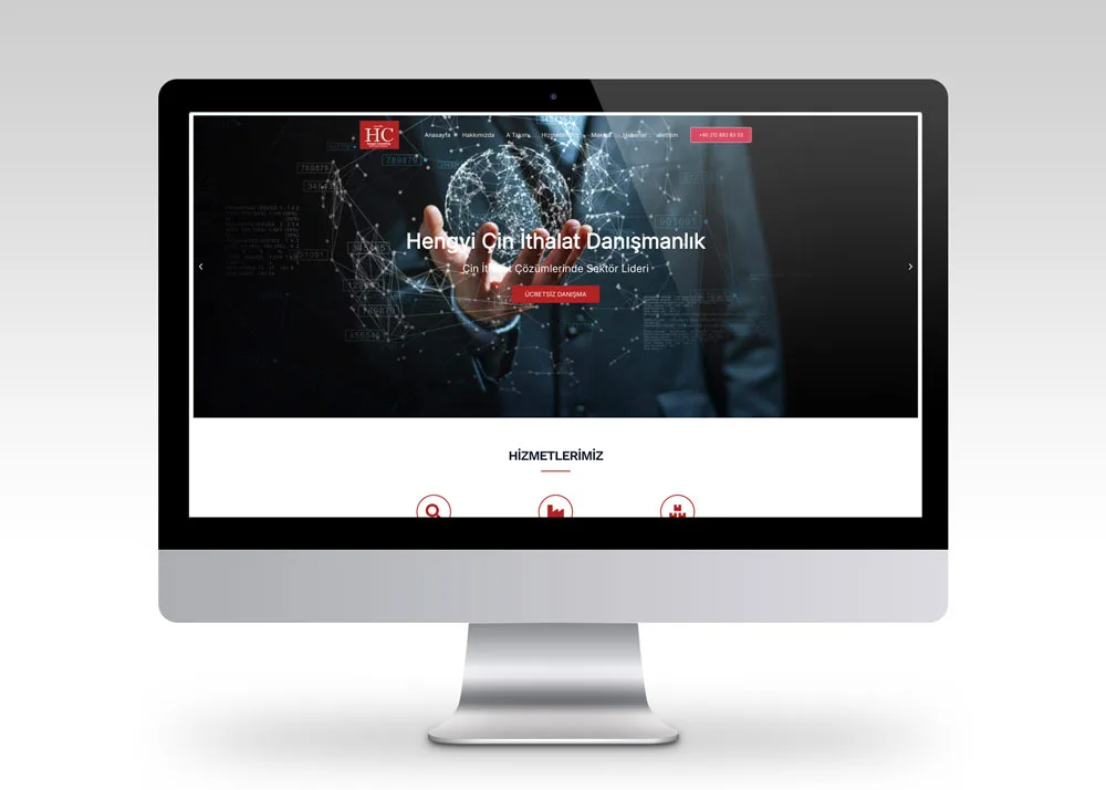 Cin Ithalat Web Tasarim Referansi