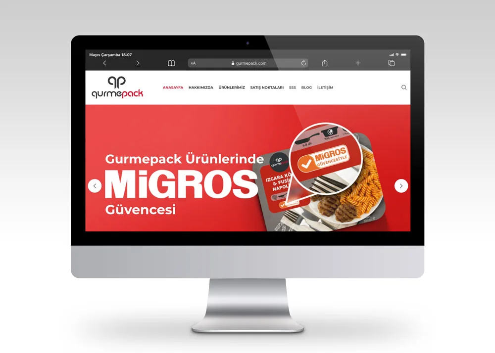 gurmepack web tasarım ajansı