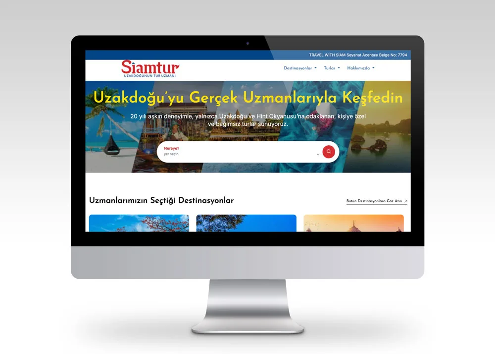Siam Tur Web Tasarım Ajansı